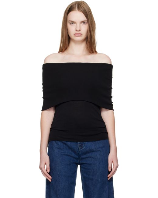 La Collection Black Scarlet Top