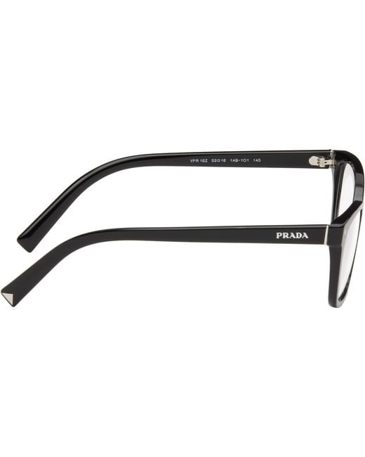 Prada Black Square Glasses