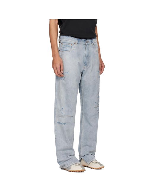 MM6 by Maison Margiela Black 5 Pockets Jeans for men