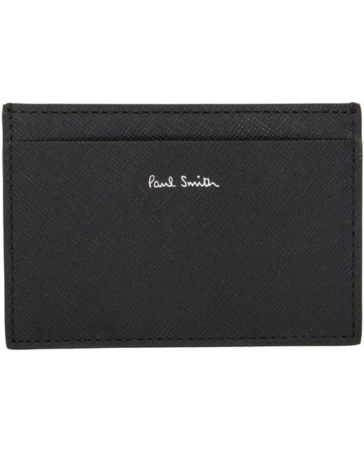 Mini porte-cartes noir à image mini blur Paul Smith pour homme en coloris Black