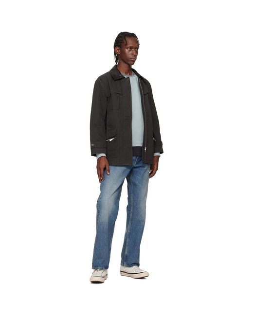 Visvim Black Off- Skagway Lo Sneakers for men