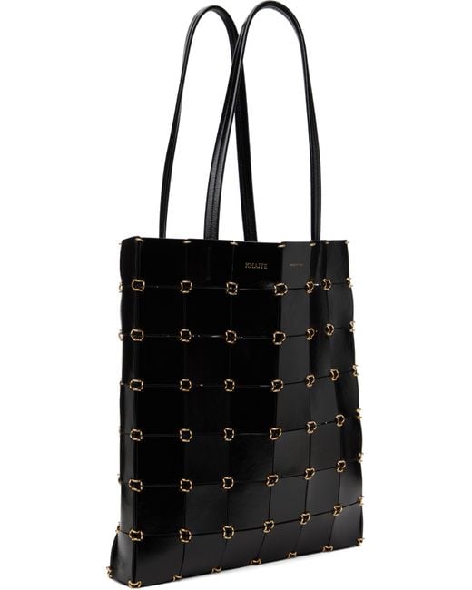 Khaite Black Emma Tote
