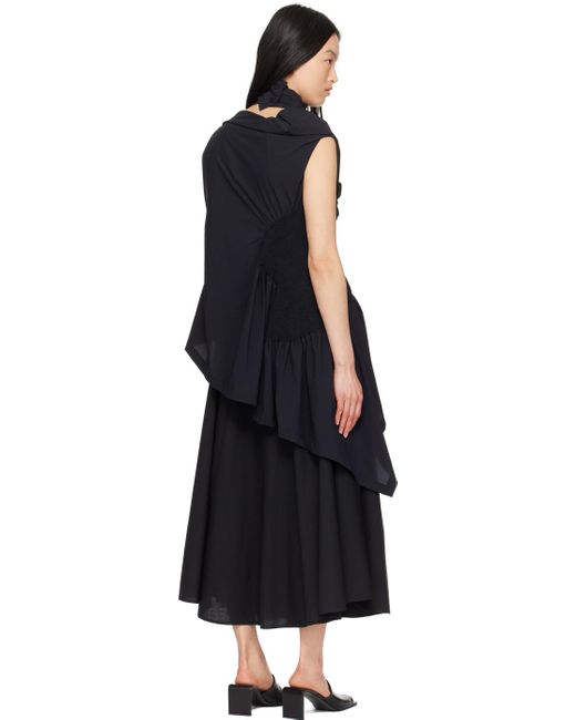 ワンピース ISSEY MIYAKE 'Eye of the bean' dress Issey Miyake Black Eye Of The Bean Minidress | Lyst Canada