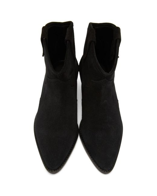 Isabel Marant Black Dewina Boots | Lyst