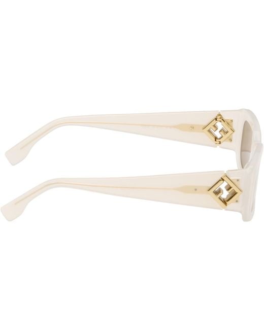 Fendi Multicolor Off- Ff Diamonds Sunglasses