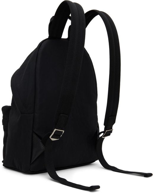 Palm Angels Black Monogram Backpack for men