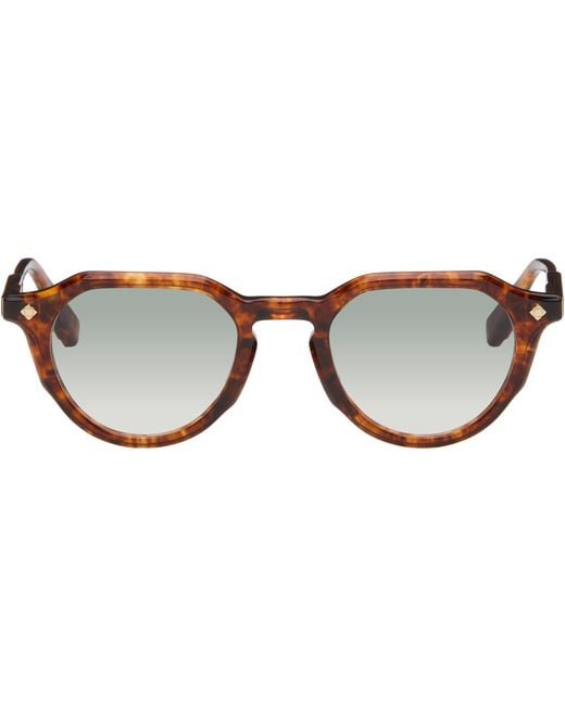 Lunetterie Generale Brown 'Hedonist' Sunglasses for men