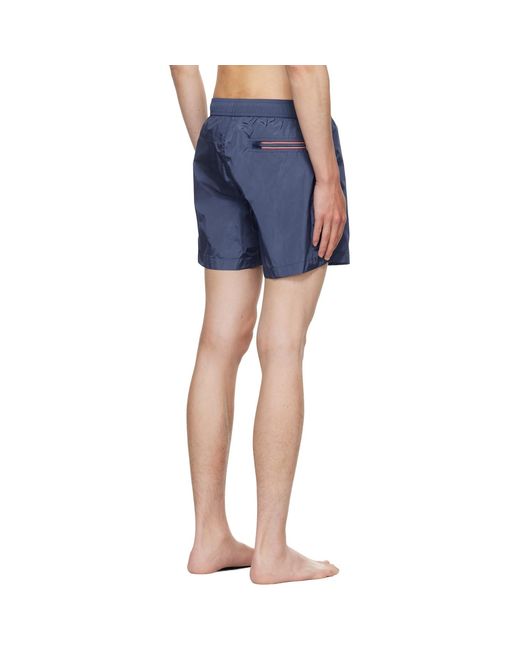 Moncler Blue Archivio Swim Shorts for men