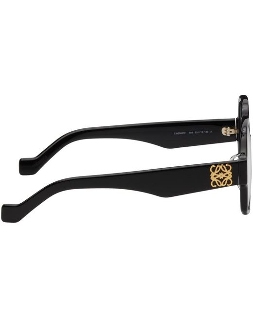 Loewe Black Oversized Glasses for men