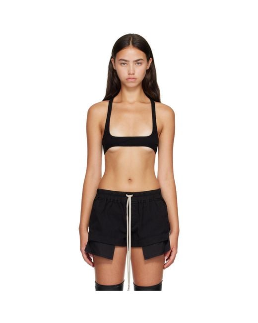 Rick Owens Black Tower Horny T Top