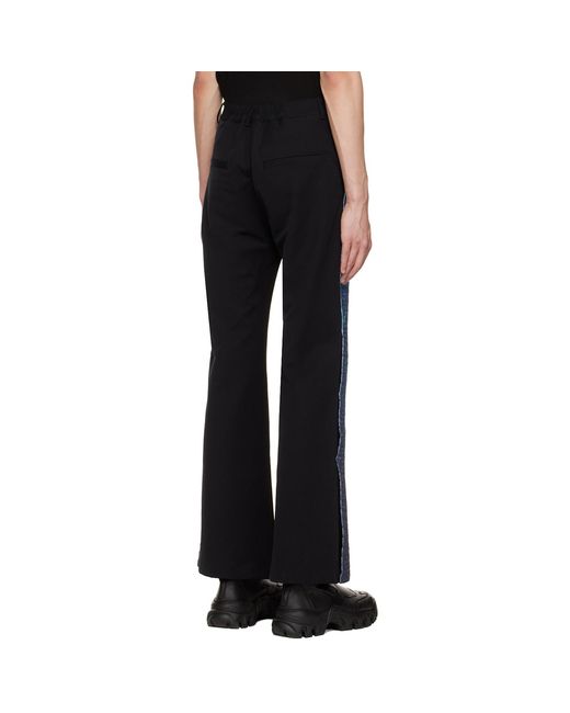 PONDER.ER Black Ssense Exclusive Jolt Trousers for men