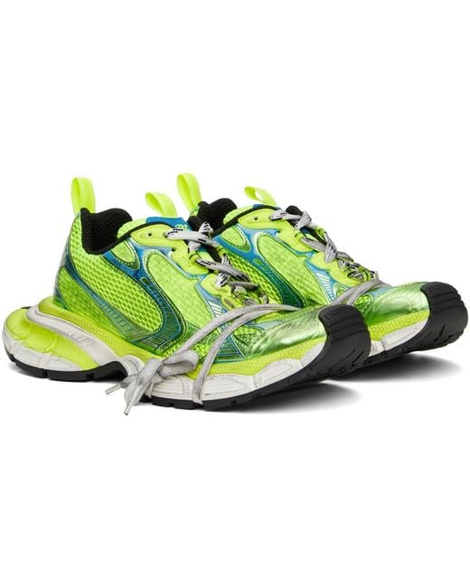Balenciaga triple s green hotsell black