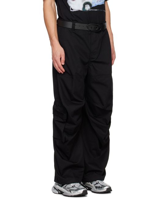 【DIESEL】ディーセル　P-ARNE TROUSERS カーゴ パンツ メンズ DIESEL P-arne-a カーゴパンツ ブラック | Lyst
