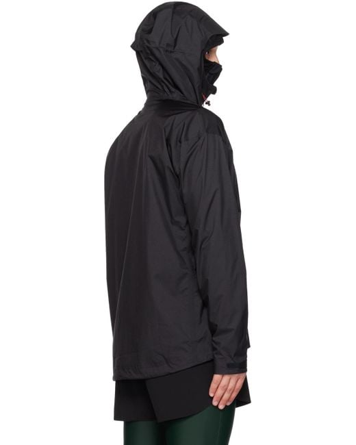 District Vision Black 3-layer Jacket for men