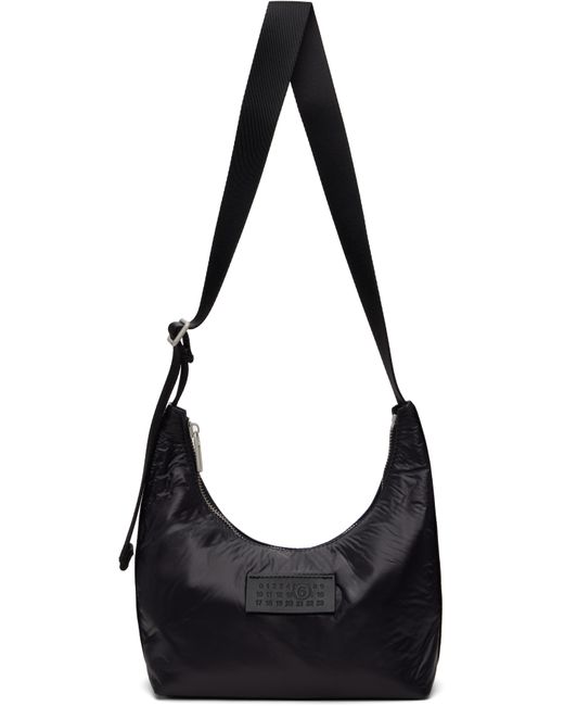 MM6 by Maison Martin Margiela ブラック ミニ ナイロン バッグ Black