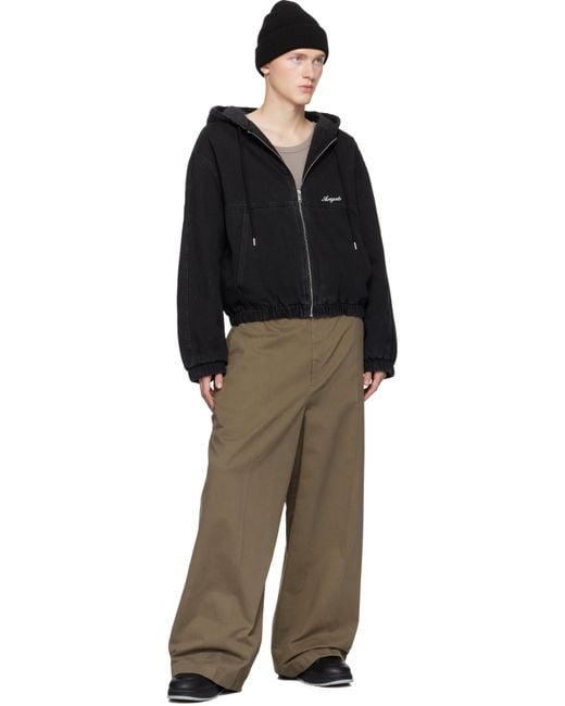 Axel Arigato Black Moss Padded Jacket for men