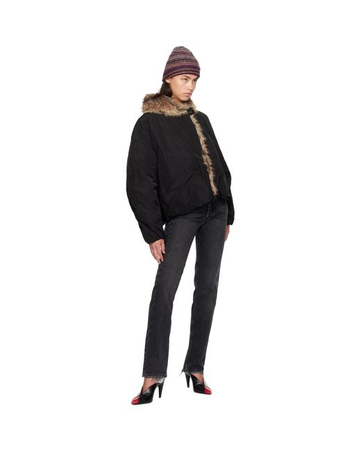 Isabel Marant Black Charone Puffer Jacket