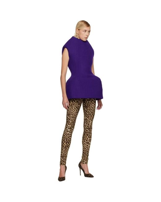 Duran Lantink Black Sculptured Minidress