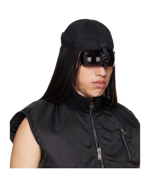 Innerraum Black Object C12 Visor Baseball Cap for men