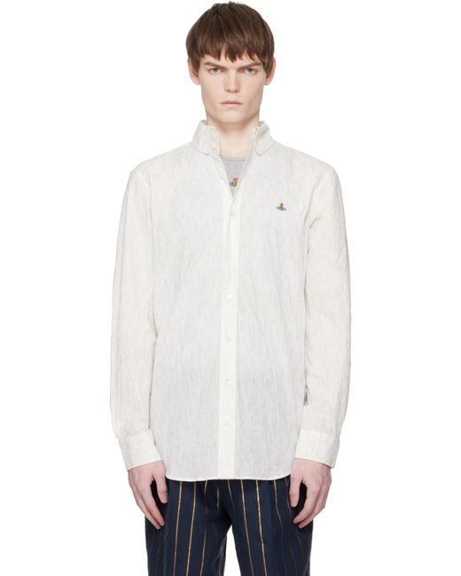 Vivienne Westwood メンズ オフホワイト 2 Button Krall シャツの通販 