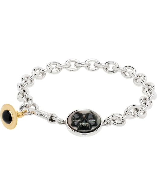 Vivienne Westwood Black Jed Bracelet for men