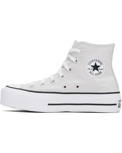 Converse Black Chuck Taylor All Star Lift Platform High Top Sneakers