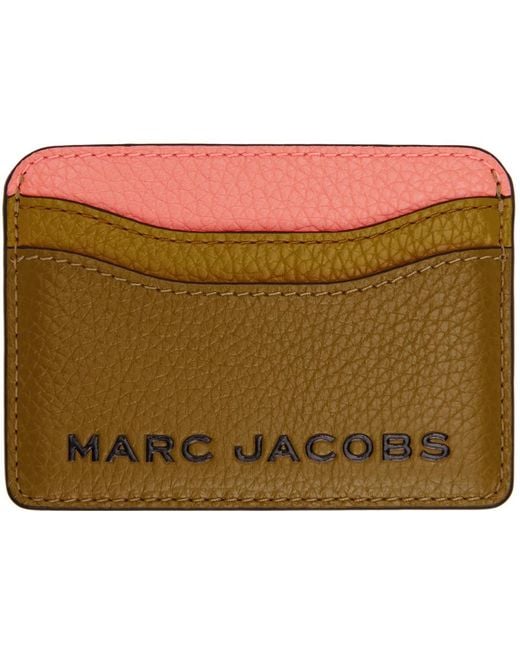 Marc Jacobs Leather 'the Bold Colorblock' Card Holder Lyst UK