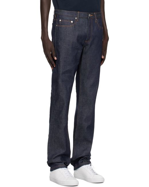 A.P.C. Blue New Standard Jeans for men
