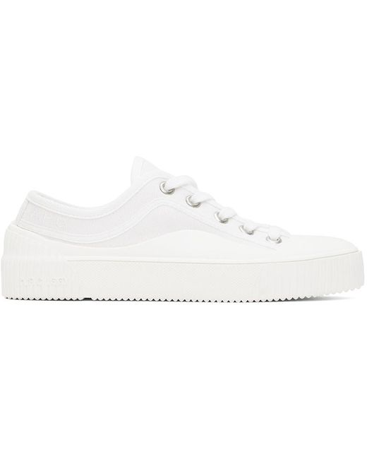 A.P.C. Black . White iggy Basse Sneakers for men