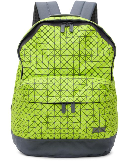 Bao Bao Issey Miyake Green Daypack Backpack for men