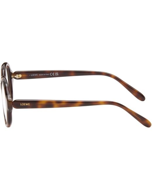 Loewe Brown Slim Glasses for men