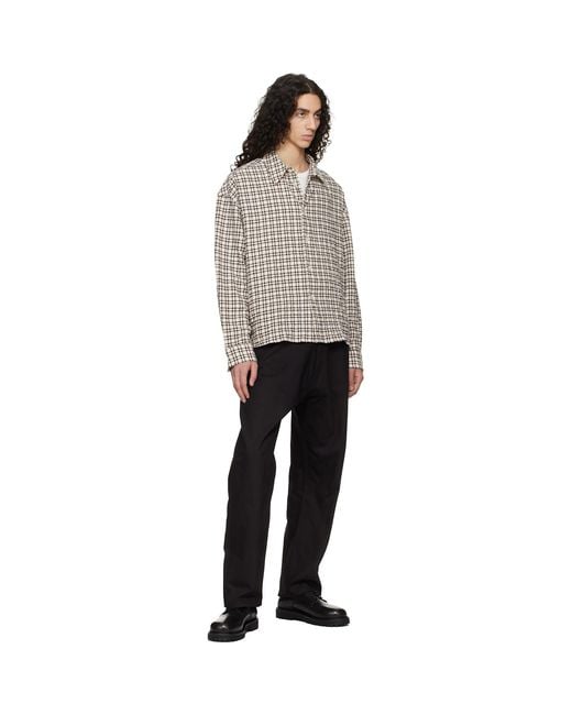 Studio Nicholson Black Marylebone Jeans for men