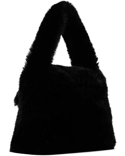 Blumarine Black Faux-fur Bag