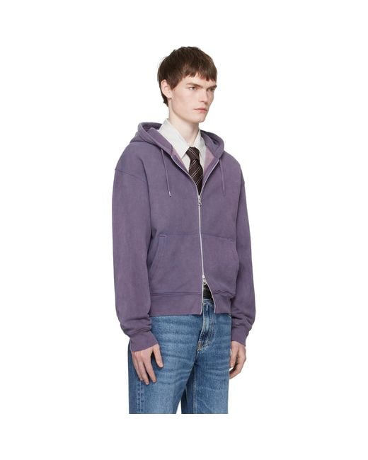 Our Legacy Purple Rascal Hoodie for men