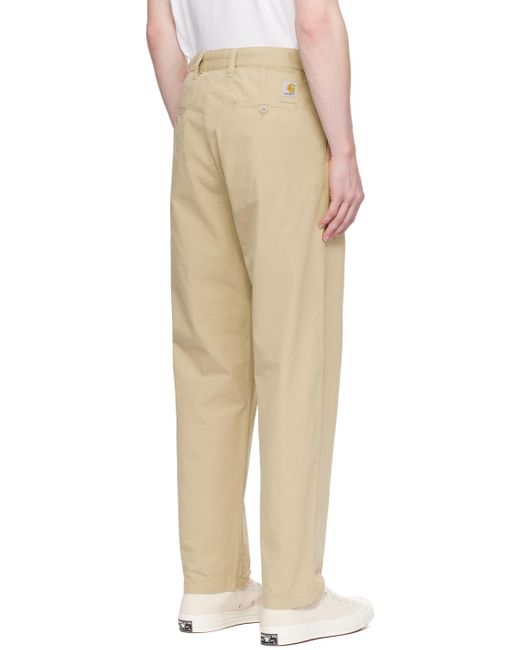 Carhartt Natural Calder Trousers for men