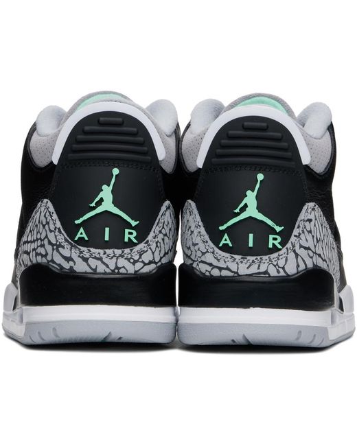 メンズ Nike Air Jordan 3 Retro スニーカー Black