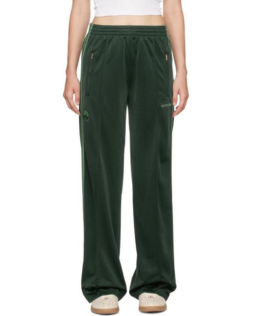 Adidas Originals Green Firebird Badge Track Pants