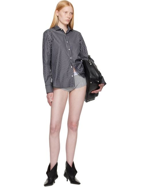 HOMMEGIRLS ブラック Classic シャツ Black