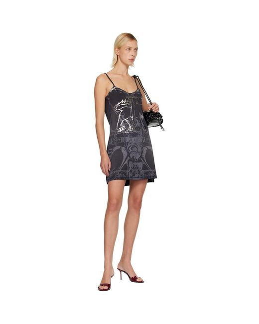 DIESEL Black D-Longy Minidress