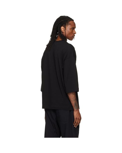 Thom Krom Black Ts 1005 T-Shirt for men