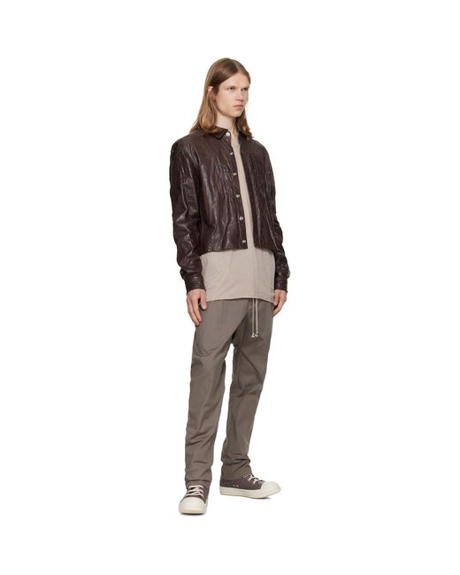 Rick Owens Brown Tower Sneaks Sneakers for men