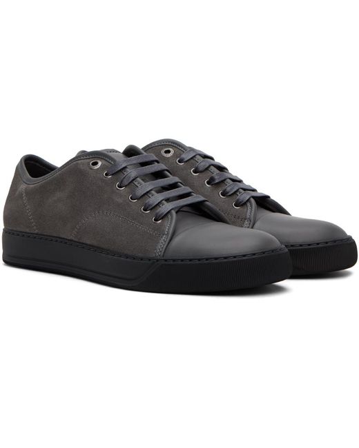 Lanvin Black Gray Dbb1 Sneakers for men