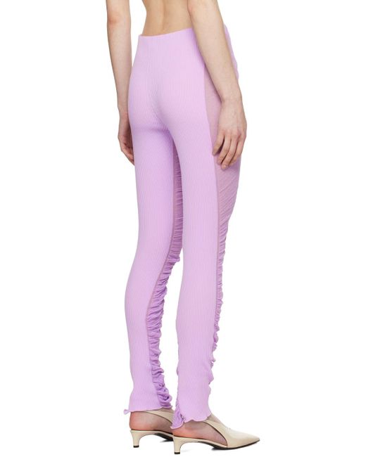 Issey Miyake Pink Ambiguous leggings