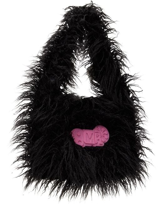 Martine Rose Black Charm Bag for men