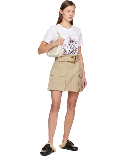 Balmain Natural B-Army Bag