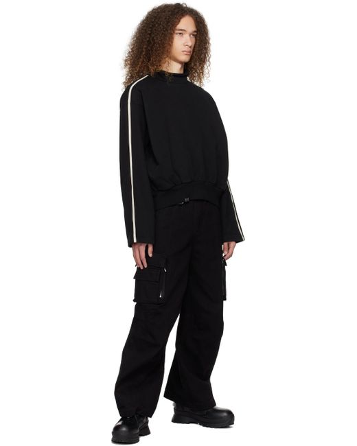 メンズ C2H4 Linear スウェットシャツ Black