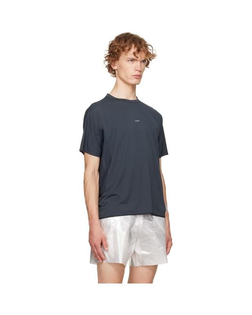 Satisfy Blue Auralite Uv Running T‑Shirt for men