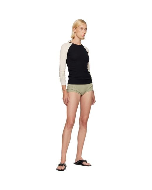 Baserange Black Ssense Exclusive & Off- Gene Long Sleeve T-Shirt