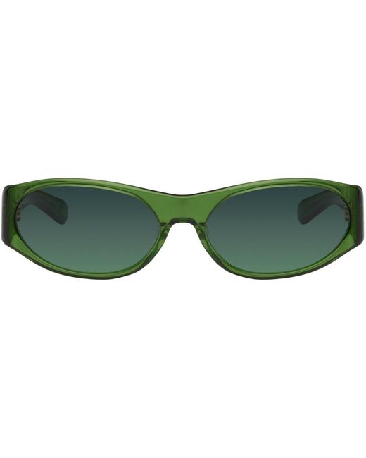 FLATLIST EYEWEAR Green Eddie Kyu Sunglasses