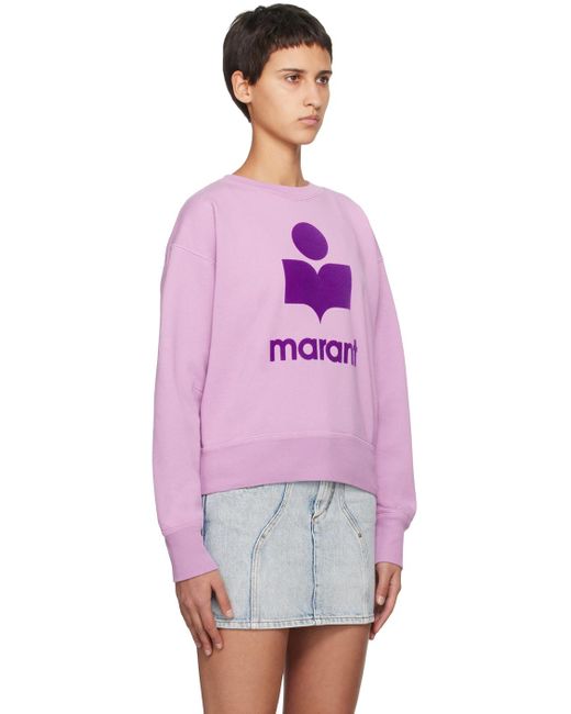 Isabel Marant Purple Mobyli Sweatshirt